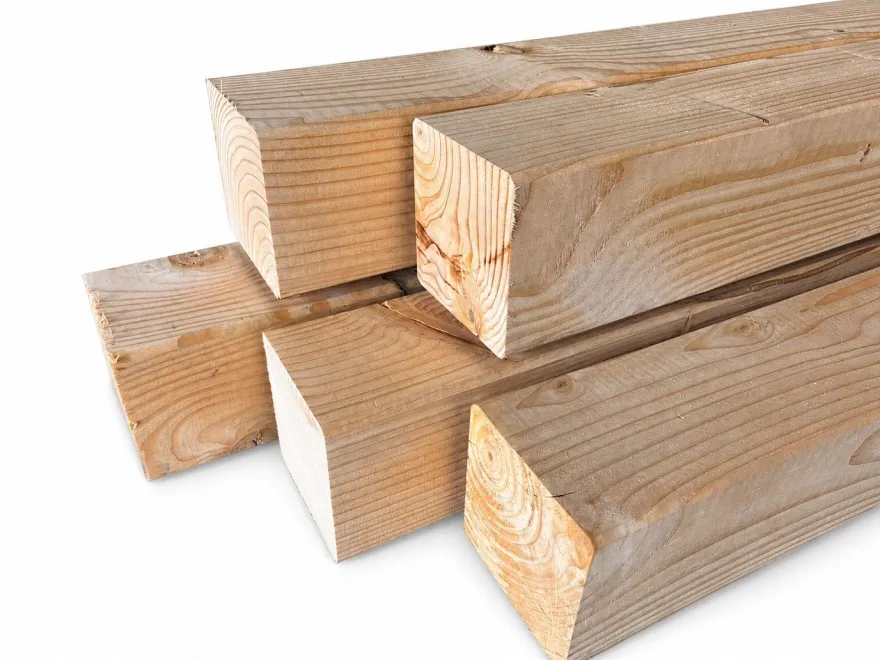 KVH Nsi 10 x 10 cm Douglasie gehobelt Dachlatten Bauholz Konterlatte Holz bis 4 m