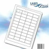 LabelOcean LO-0040-B-70-100, 4000 Etiketten, 48,5x25,4 mm, 100 Blatt DIN A4, 70g/ qm