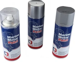 Lack Set Metallic silber für Honda Marine Aussenborder ab 2013 inkl. Primer- Klarlack