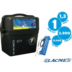 LACME Weidezaunger?t 12 V SECUR 100, 1 Joule