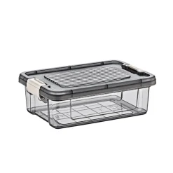 Lagerbox Aufbewahrungsbox mit Verschluss-Deckel Serie Stormax (ELITE) Fassungsverm
