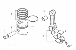 Lagerschale STD für Gutbrod 4000 4200 4250 4300 4350 092.19.571