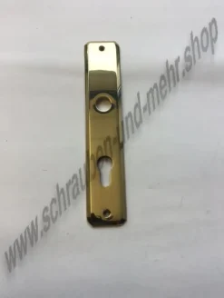 Langschild Jado, LPAN, ischop massiv Messing 72 mm BB PZ passende Schrauben