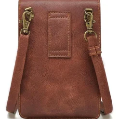 Larswon Mittelalter Gürteltasche für Damen, Ren Faire Zubehör, kleine Lederoptik