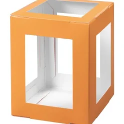 Laternenrohling Einzelfarben zum Stecken, 10 x 10 x 12 cm, 1 Stück