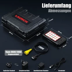 Launch CRP 349 OBD2 Diagnosegerät alle Steuergeräte Tester + 28 Service Funktion