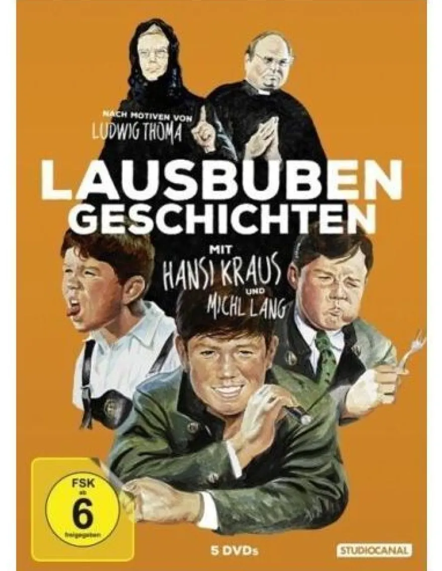 Lausbubengeschichten - Jubiläumsedition 5er DVD-Schuber NEU/ OVP