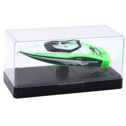 Lean Ferngesteuertes Rc-Motorboot Weiß &Amp; Grün 15Cm