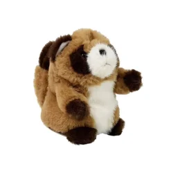 Lean Toys Interaktiver sprechender Waschbär, der Wörter wiederholt