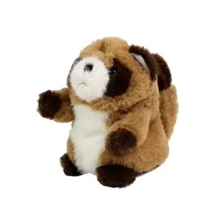 Lean Toys Interaktiver sprechender Waschbär, der Wörter wiederholt
