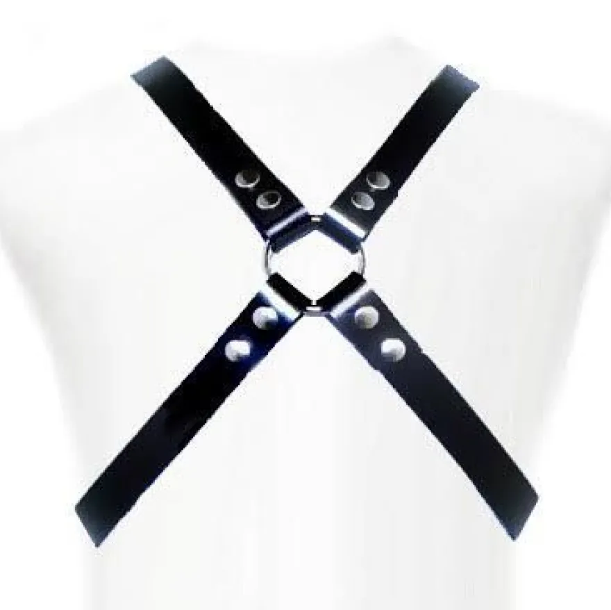 Leather Body Basic Harness Leder-BDSM-Geschirr für Männer S bis XL