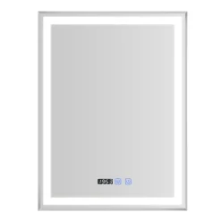 LED Badspiegel Badezimmerspiegel mit Beleuchtung Wandspiegel Beschlagfrei IP44