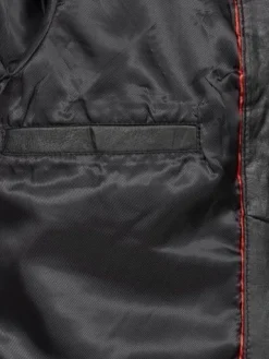 Lederjacke Herren Echt Leder Jacke Rock Creek Herren Bikerjacke H-382 S-3XL NEU