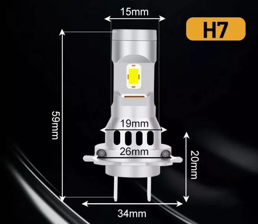 LED H7 60W Abblendlicht für Mercedes W204 S204 W205 S205 W211 S211 W212 S212