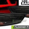 LED Lightbar Design Rückleuchten für Audi A1 (8X1/8XA) 10-14 schwarz/rauch