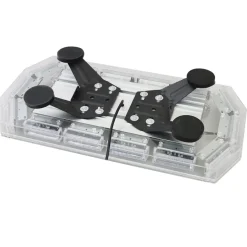 LED Rundumlicht Warnleuchte Balken 48 x 2W 15 Blitzmodi 12V Blitzlampe Lightbar