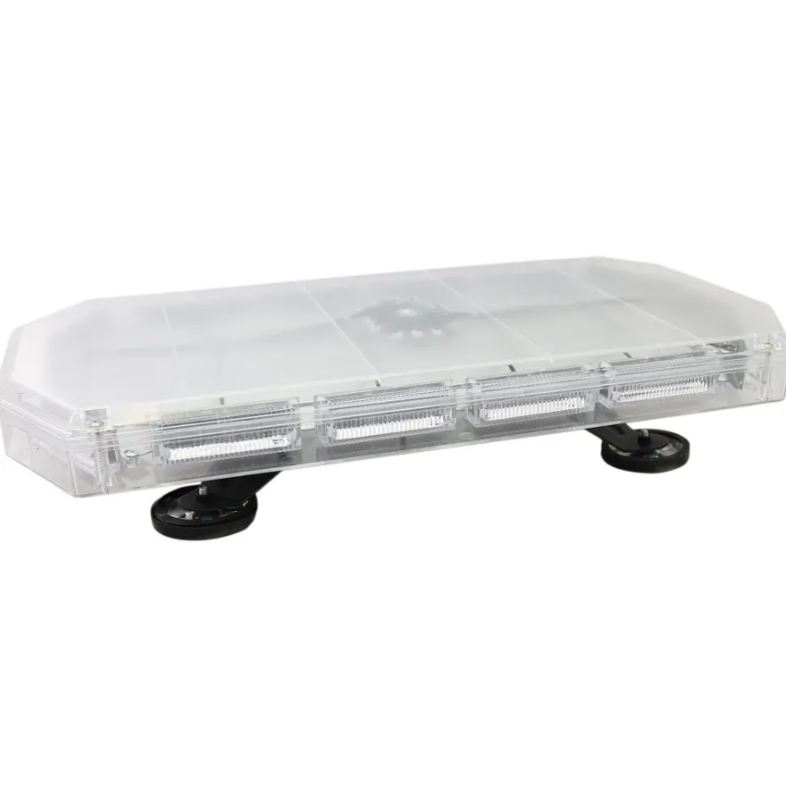 LED Rundumlicht Warnleuchte Balken 48 x 2W 15 Blitzmodi 12V Blitzlampe Lightbar