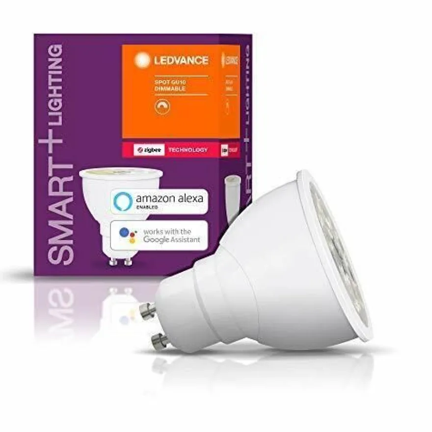 Ledvance Smart+ LED ZigBee GU10 Spot dimmbar warmweiß EEK: G (Spektrum A bis G)