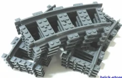 LEGO® Eisenbahn 12x gebogne Schienen (3677,7897,7898, 7938,7939,60051,60052)