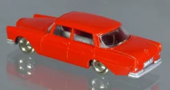 LEGO System 1:87 Modellauto Mercedes Benz 220S Limousine rot 50er/60er Jahre