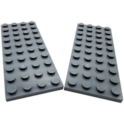 LEGO® 2x Platte 4x10 Dark Stone Grey 3030 / 4211122 Grundplatte Plate dunkelgrau