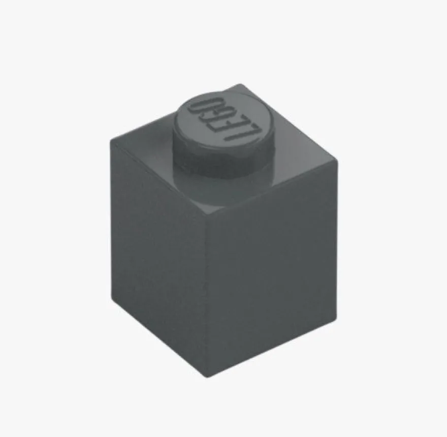 LEGO® 10x Stein 1x1 Dunkelgrau Dark Stone Grey 3005 4211098 Baustein NEU