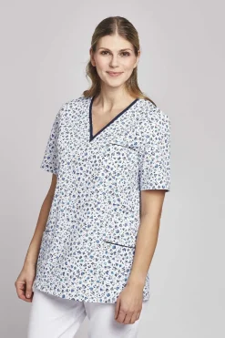 Leiber Damen Schlupfjacke 08/2790/34 Blau/Türkis