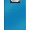 LEITZ Klemmbrettmappe Solid 3962 DIN A4 hellblau Kunststoff