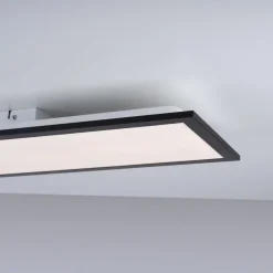 Leuchten Direkt 14741-18 FLAT LED Deckenleuchte schwarz 80x25cm 3000K