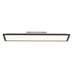 Leuchten Direkt 14741-18 FLAT LED Deckenleuchte schwarz 80x25cm 3000K
