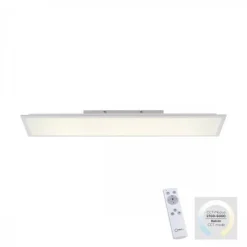 Leuchten Direkt 16534-16-O FLAT LED Deckenleuchte Weiss 100x25cm CCT dimmbar