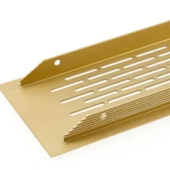 Lüftungsgitter Aluminiumgitter Stegblech vers. Farben 80x480mm Lüftungsblech