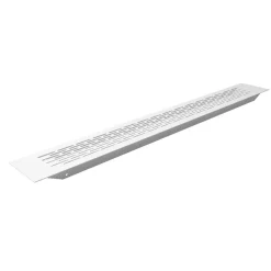 Lüftungsgitter Aluminiumgitter Stegblech vers. Farben 80x480mm Lüftungsblech