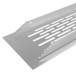 Lüftungsgitter Aluminiumgitter Stegblech vers. Farben 80x480mm Lüftungsblech