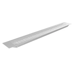 Lüftungsgitter Aluminiumgitter Stegblech vers. Farben 80x480mm Lüftungsblech