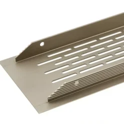 Lüftungsgitter Aluminiumgitter Stegblech vers. Farben 80x480mm Lüftungsblech