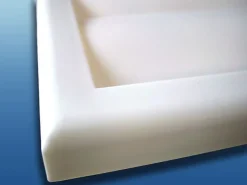 Lüftungsgitter MVJ mit Flansch mit beweglichen Lamellen