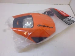 Lichtmaske Exura Lampenmaske Scheinwerfer headlight passt an Ktm orange