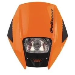 Lichtmaske Exura Lampenmaske Scheinwerfer headlight passt an Ktm orange