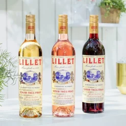 Lillet Geschenkset - Rose Aperitiv de France + 2 Schweppes Wild Berry 1L