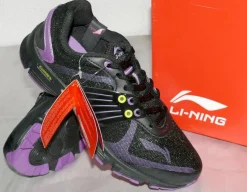 LiNING D554 A.W.S Cushio Mesh Sport Schuhe Fitness Sneaker 36 41 BLK Violett