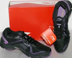 LiNING D554 A.W.S Cushio Mesh Sport Schuhe Fitness Sneaker 36 41 BLK Violett