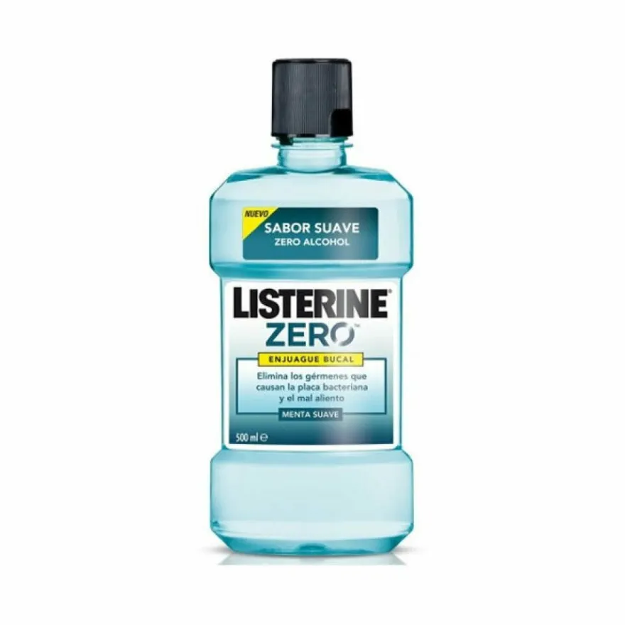 Listerine Zero Alkohol Mundwasser Weiche Minze 500ml