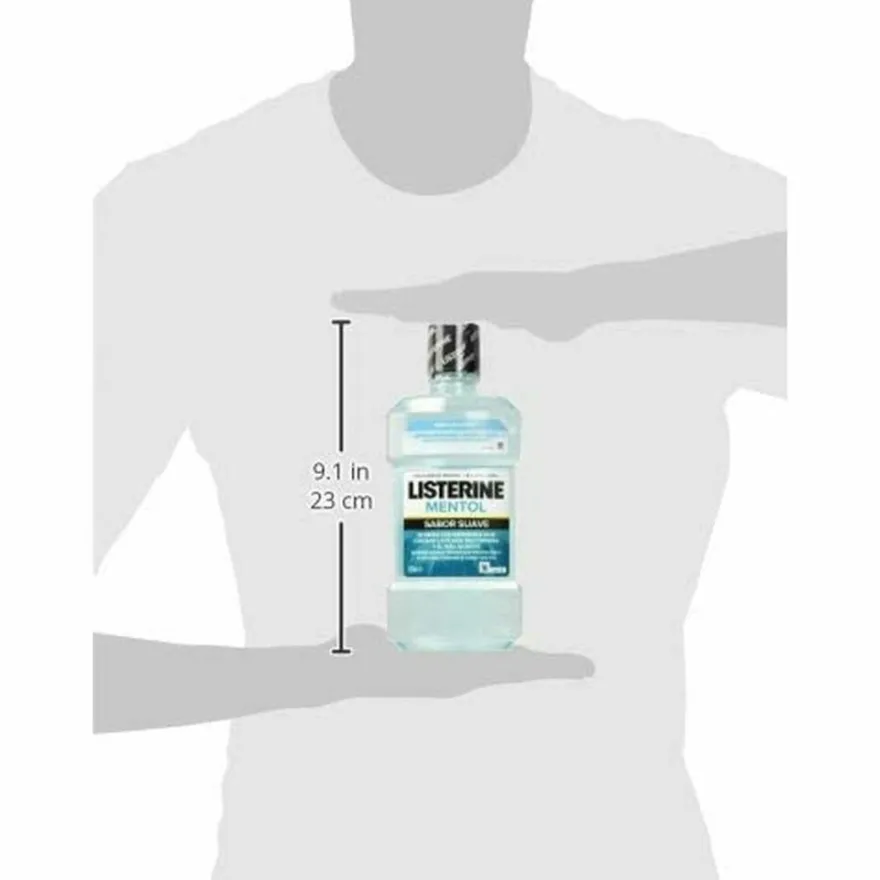 Listerine Zero Alkohol Mundwasser Weiche Minze 500ml