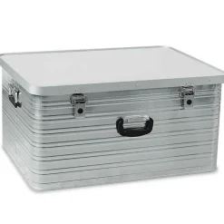141 Liter Alubox, staub- und spritzwasserdicht, LxBxH 765 x 585 x 385 mm