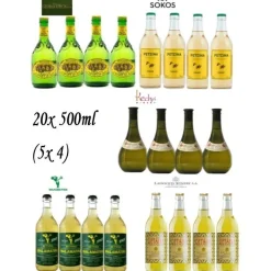 10 Liter Retsina Probierset 5x 4 Georgiadi Soko Kechri Malamatina Lafkioti