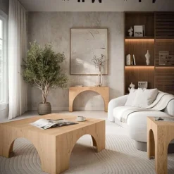Livin Hill Konsolentisch eckig Avola Natur AV2430-4