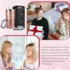Livole Isolierter Camping Becher 20oz (600ml) - Roségold - Geschenk für Frauen