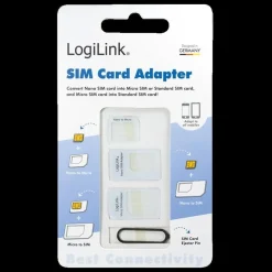 LogiLink AA0047 SIM-Karten-Adapter-Set Nano / Micro / Standard SIM(S)