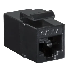 LogiLink Cat 6A Keystone Kupplung 2 x RJ45 UTP kleine Bauform 14,6 mm (Bulk)